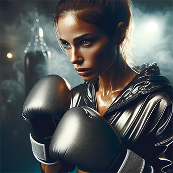 How Fitness Health Dating Apps Can Help You Connect - Boxing Woman Posing Wearing Suanasuit